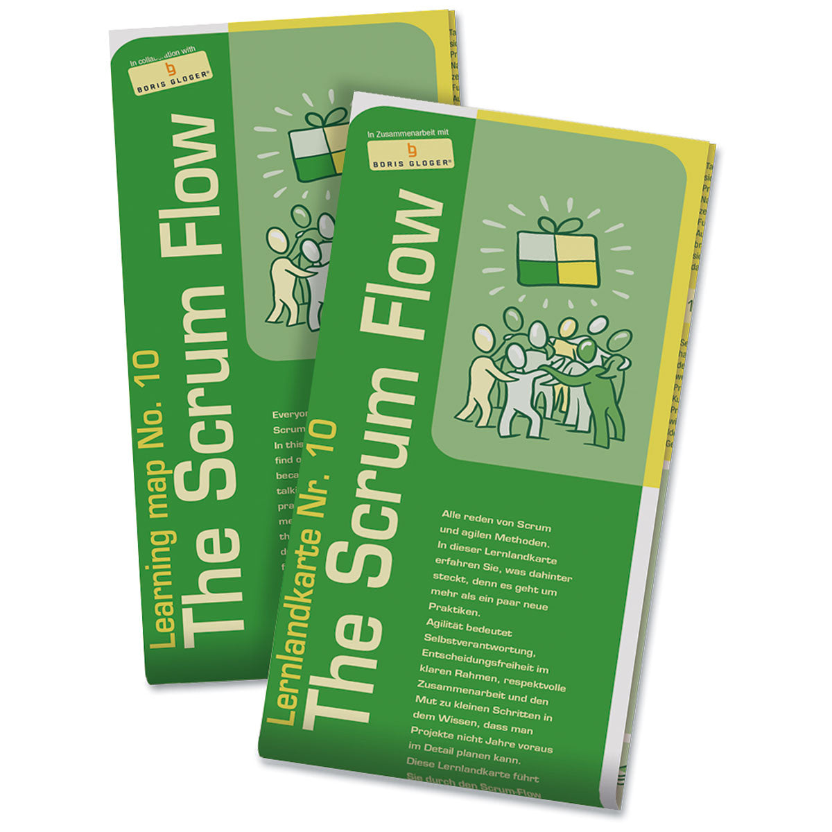 Neuland Lernlandkarte Nr.10 The Scrum Flow