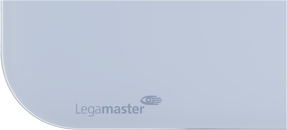 Legamaster Glasboard matt, abgerundete Ecken (RC)