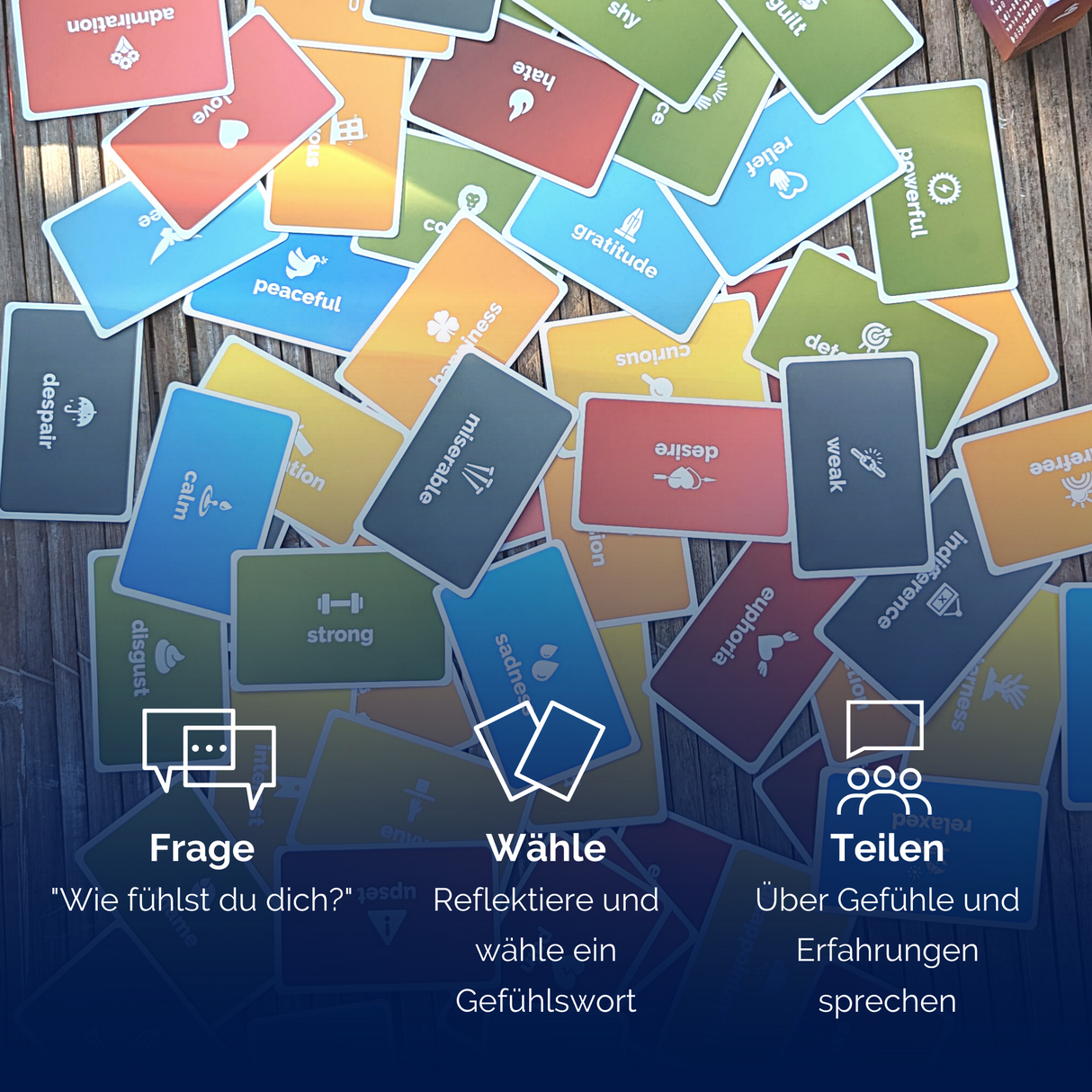 metaFox Gefühlskarten 'Wie fühlst du Dich?'