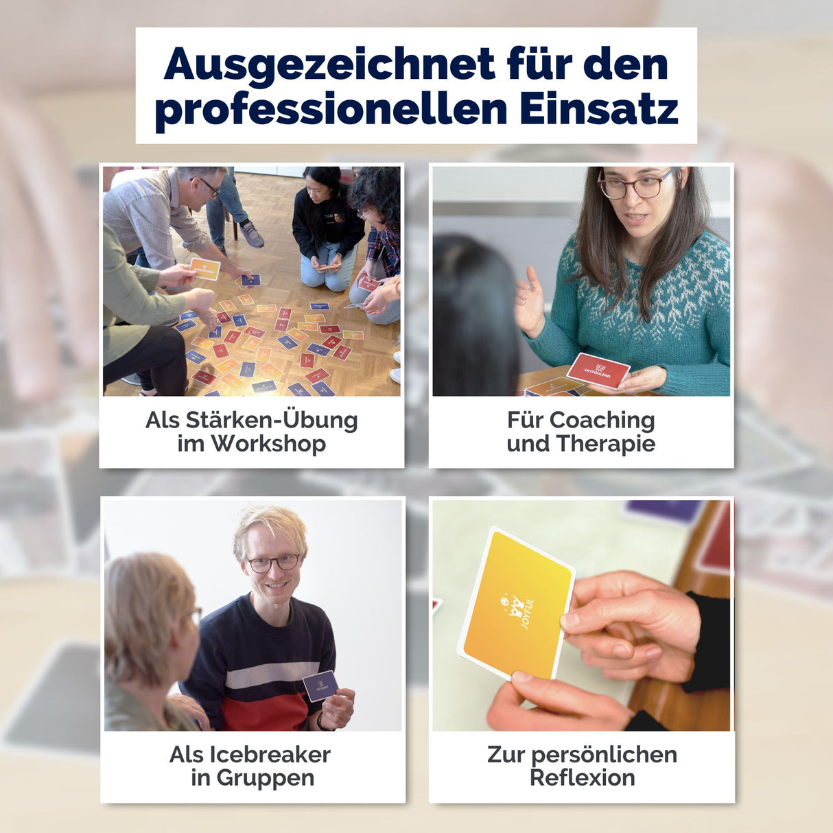 metaFox Stärkenkarten „Deine Stärken“ für ressourcen-orientiertes Gespräch