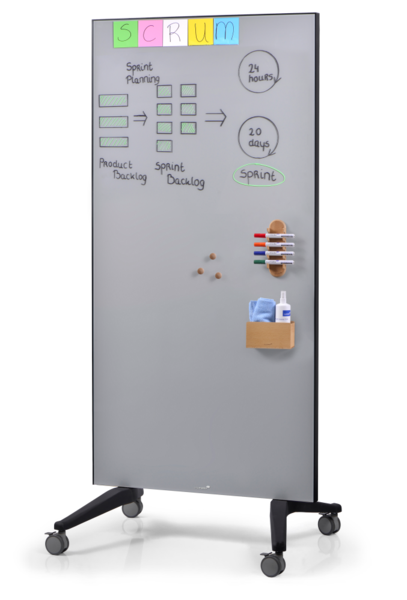 Legamaster WOODEN Glasboard-Markerhalter magnetisch