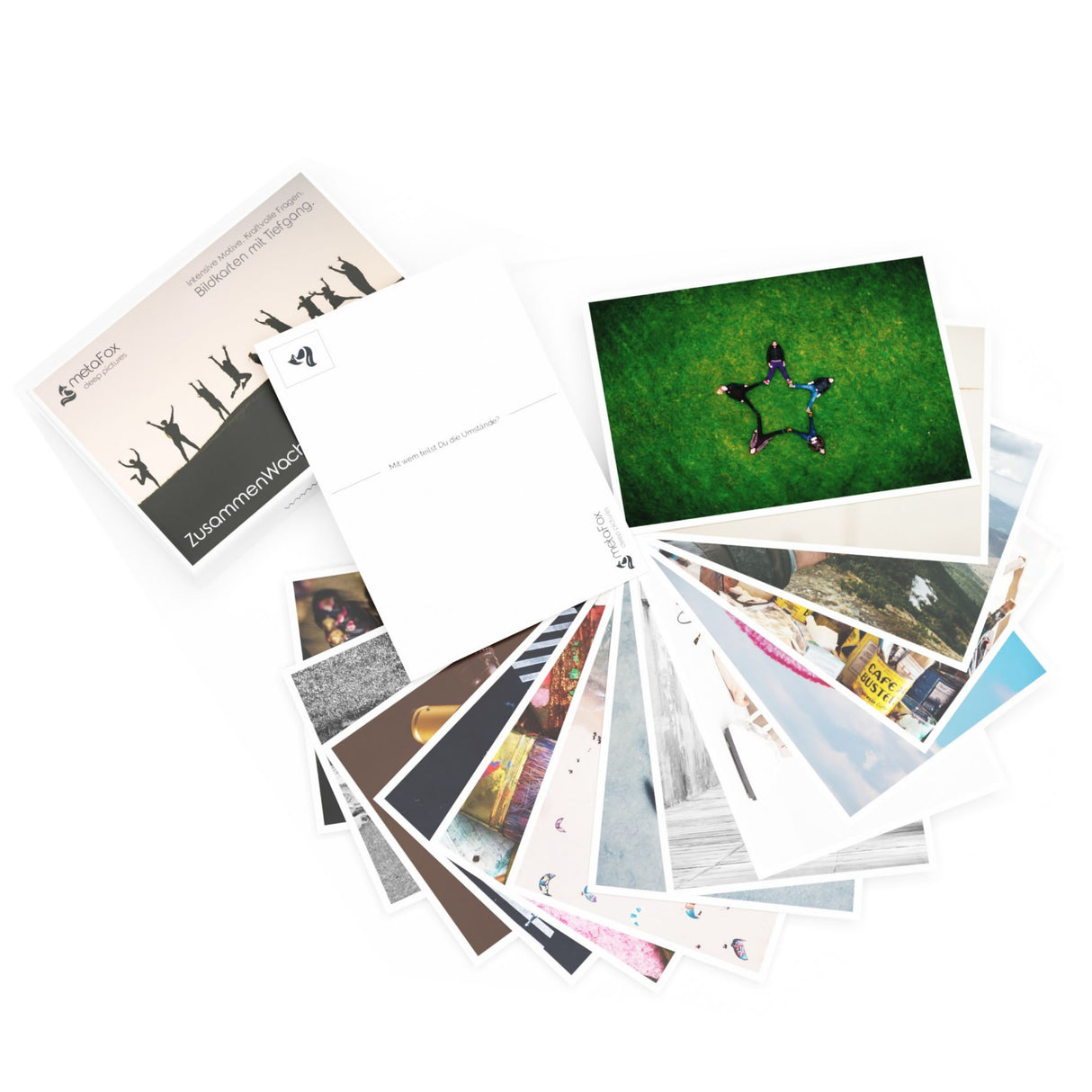 metaFox deep pictures "ZusammenWachsen" postkarten