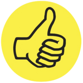 FRANKEN Wertungssymbole (Daumen)