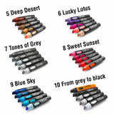 Neuland Set No.One® 5er Farbset+ BigOne® 5er Farbset + Nachfülltinte RefillOne 5er Set