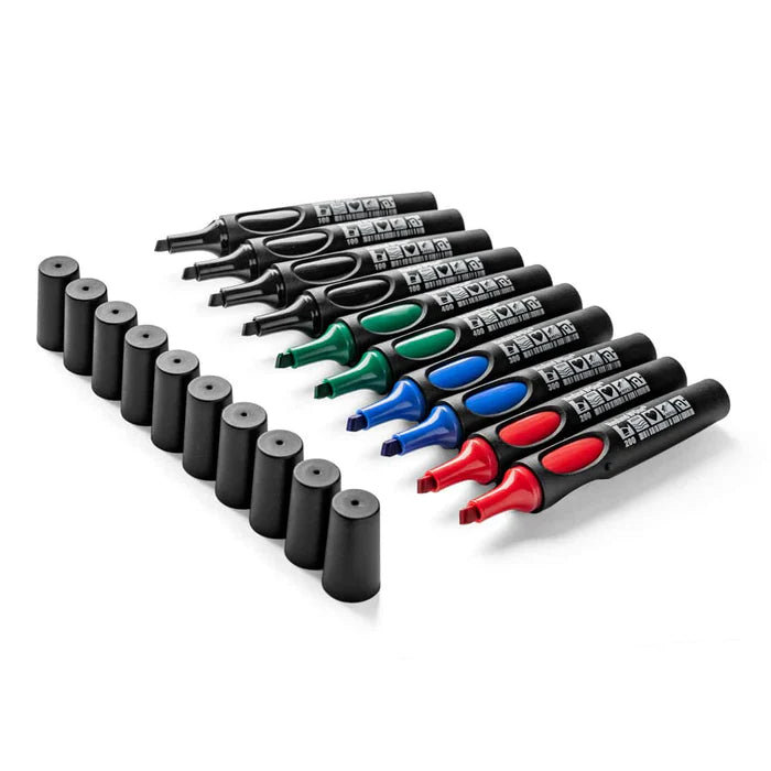 No.One® 10er Farb-Set mit Keilspitze 2-6 mm