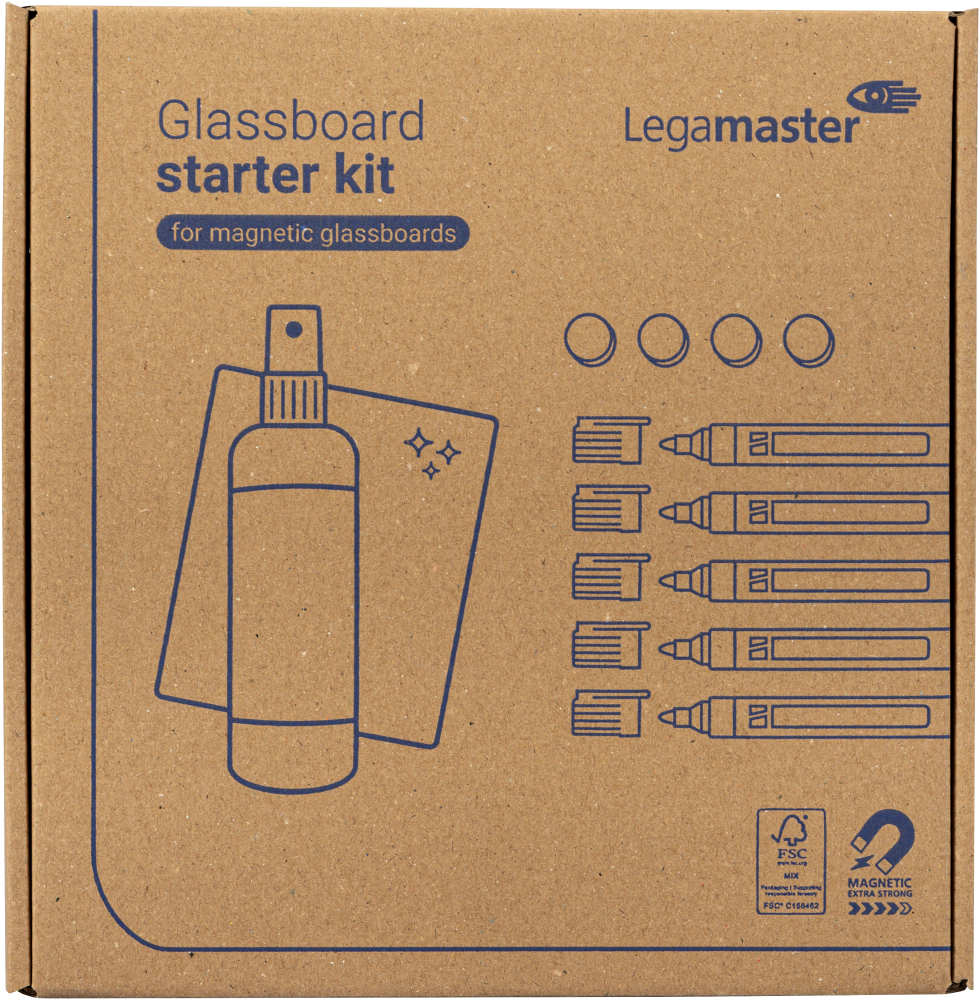 Legamaster Glasboard Starter Kit