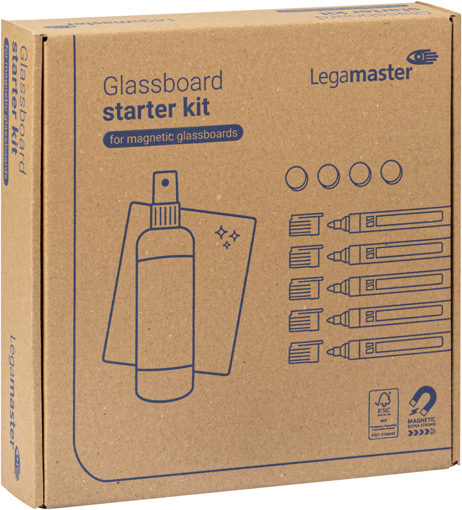 Legamaster Glasboard Starter Kit