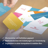 metaFox Wertekarten „Was wirklich zählt!“ für die Arbeit mit Werten