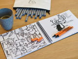 Konturen-Fineliner Neuland FineOne® Art Outliner mit Pinselspitze 0,5-5 mm - 10er Set