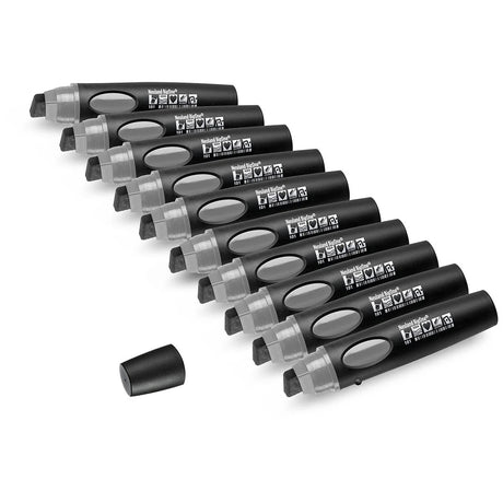 Moderationsmarker Neuland BigOne® mit Keilspitze – 10er Uni-Set