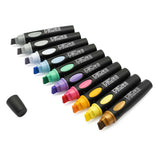 Moderationsmarker Neuland BigOne® 10er Farb-Set mit Keilspitze 6-12 mm