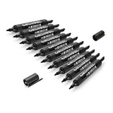 Marker Neuland TwinOne® mit Keil- und Pinselspitze - 10er Uni-Set