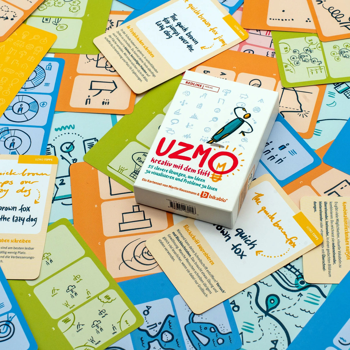 Neuland Kartenset – UZMO – Kreativ mit dem Stift