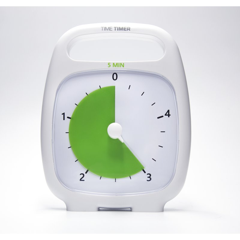 Time Timer PLUS weiß, 5 Minuten