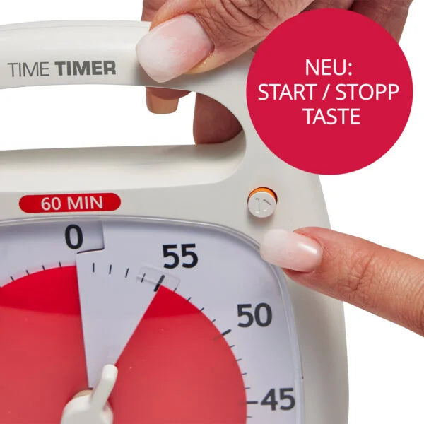 Time Timer PLUS weiß, 60 Minuten